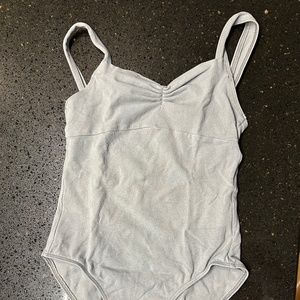 Wear Moi "Glissade" Blue/Gray Leotard